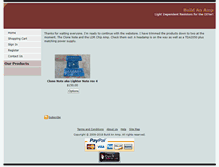 Tablet Screenshot of buildanamp.com